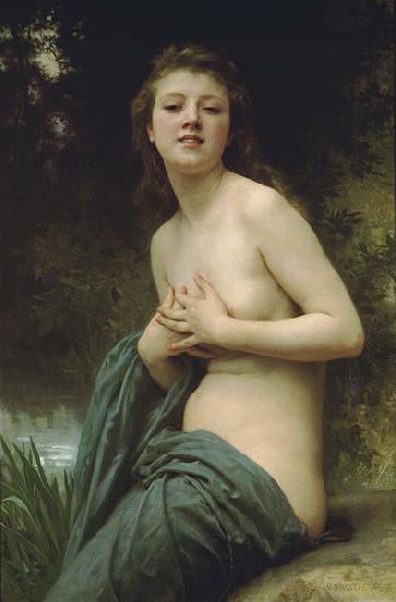 William-Adolphe Bouguereau Spring Breeze oil painting picture